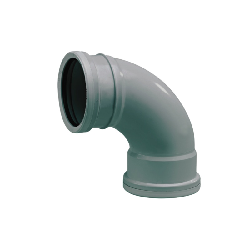 110mm x 87.5 OsmaSoil Double Socket Bend – Wavin (Grey) – 4S561G