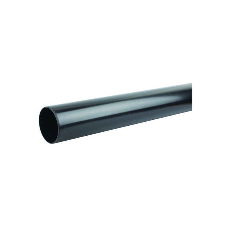 160mm x 4m Osma Soil Plain Ended Pipe – Wavin (Black) – 6S074B
