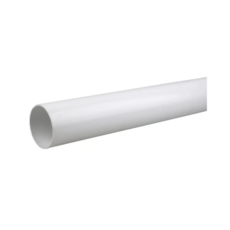 3m 110mm OsmaSoil PlainEnded Pipe – Wavin (White)  4S073W