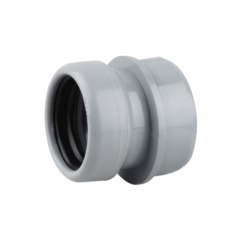40mm OsmaSoil Ring-Seal Boss Adaptor – Wavin (Grey) – 2S399G
