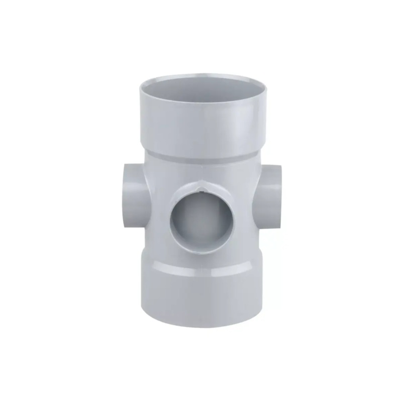 110mm OsmaSoil Bossed Pipe – Wavin (Grey) – 4S586G