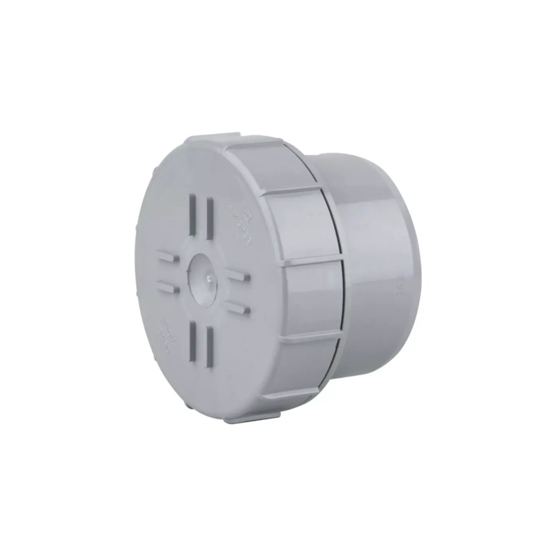 110mm OsmaSoil Plain Ended Access Plug – Wavin (Grey) – 4S292G