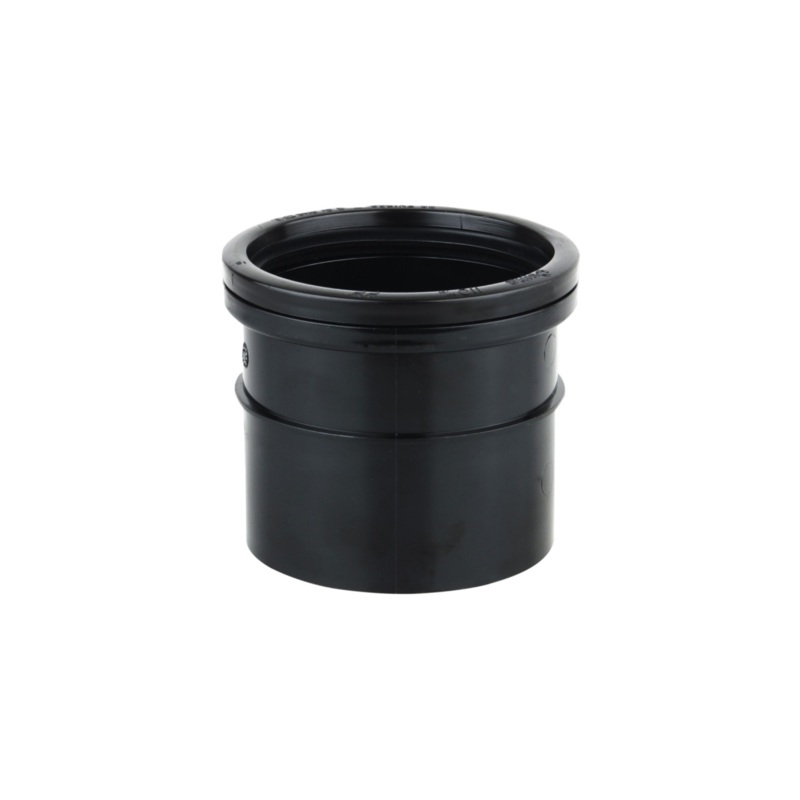 160mm Osma Soil Single Socket – Wavin (Black) – 6S124B