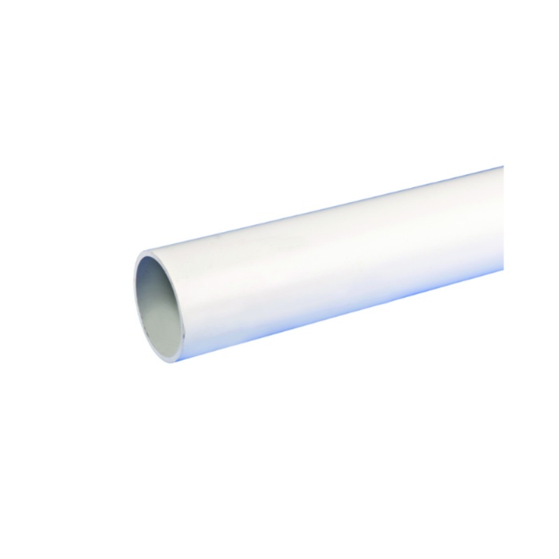 32mm 3m Osma Push-Fit Waste Plain Ended Pipe – Wavin (White)  4W073W