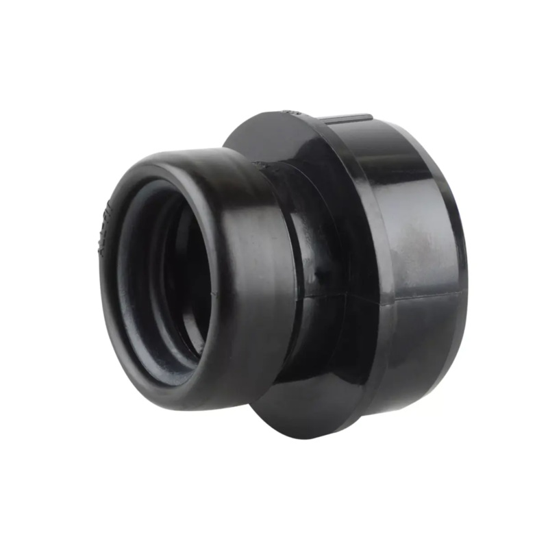 32mm OsmaSoil Ring Seal Boss Adapter – Wavin (Black) – 2S398B