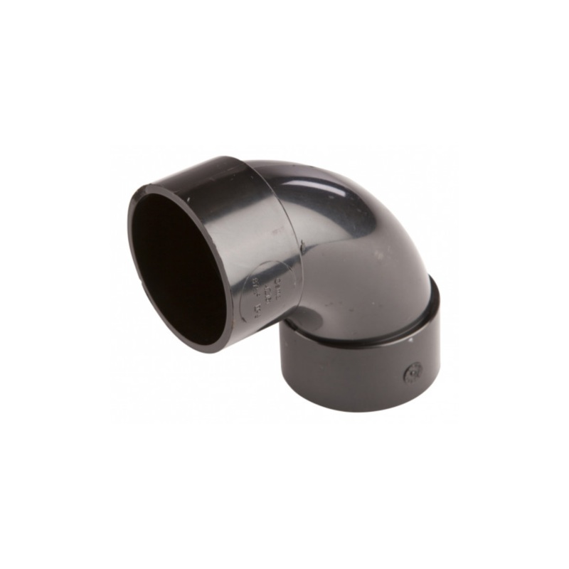 50mm Osma Weld Waste Bend 87.5 Degree – Wavin (Black) – 2Z161B