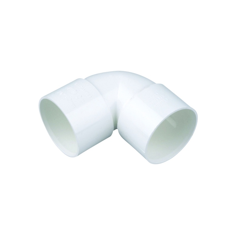 50mm Osma Weld Waste Knuckle Bend 90 Degree – Wavin (White) – 2Z160W