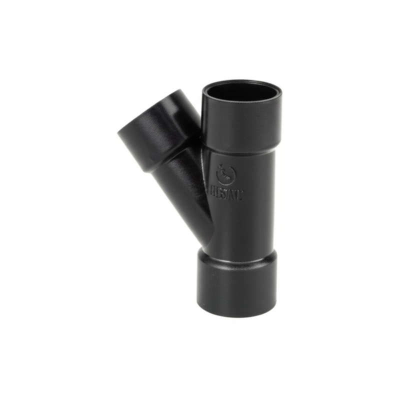 50mm Osma Weld Waste Tee 45 Degree – Wavin (Black) – 2Z210B
