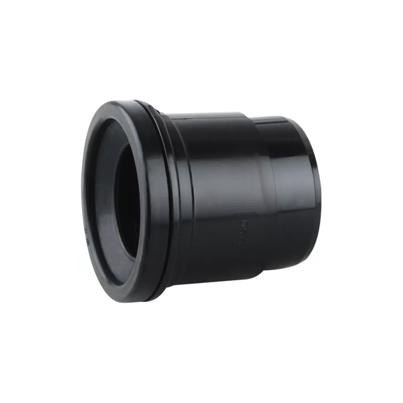 50mm OsmaSoil Ring-Seal Boss Adaptor – Wavin (Black) – 2S402B