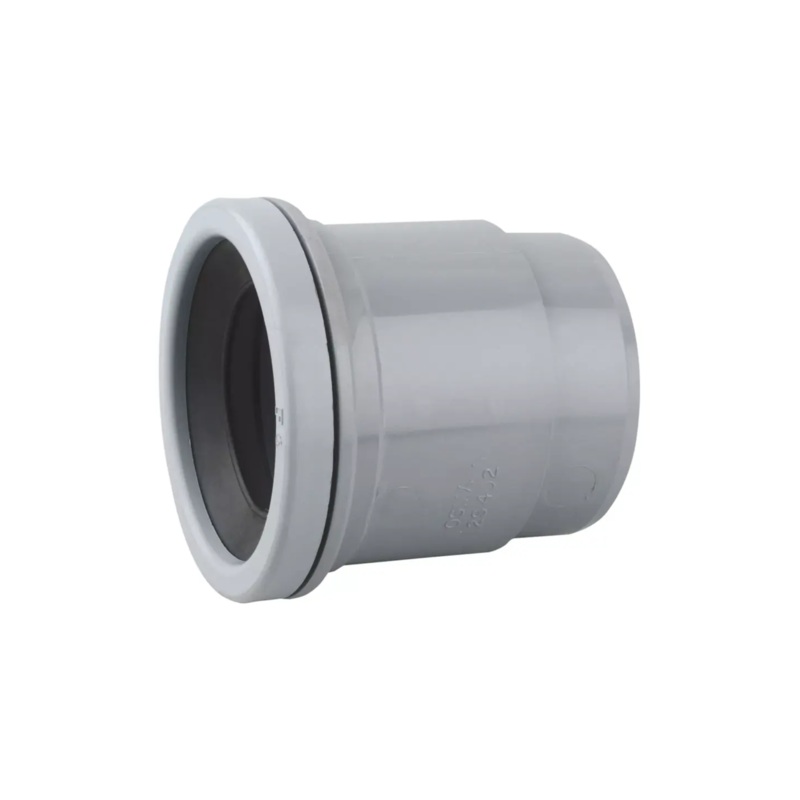 50mm OsmaSoil Ring-Seal Boss Adaptor – Wavin (Grey) – 2S402G