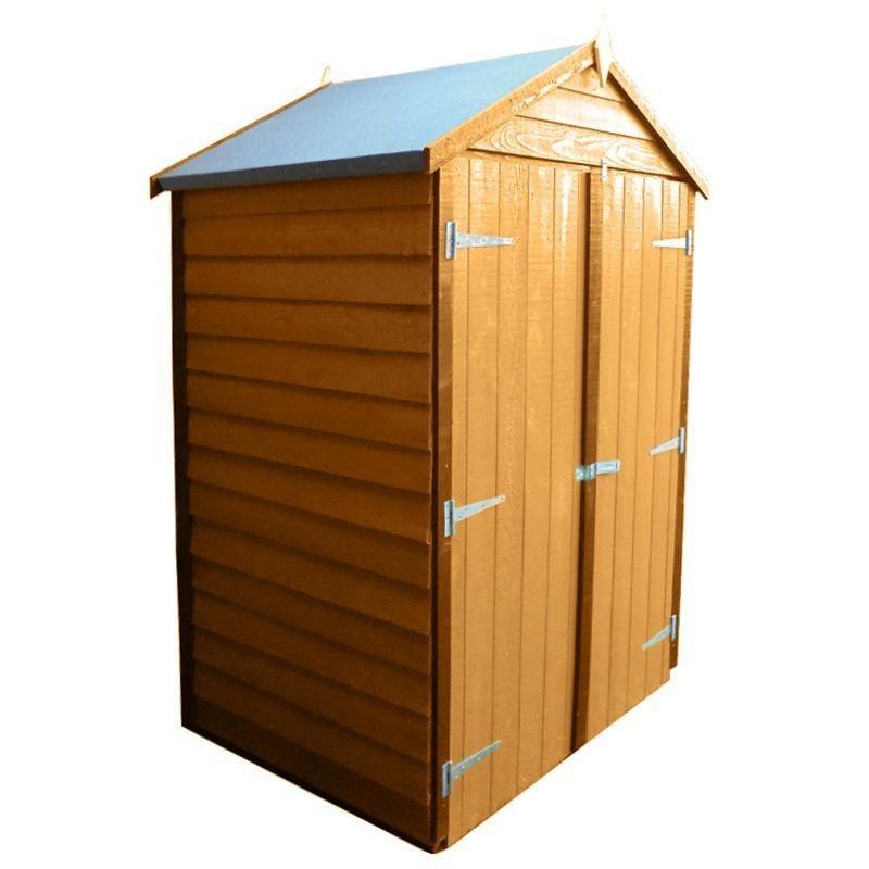 Shire Ashworth 4′ 4 x 3′ 3 Apex Shed – Premium Dip Treated Overlap