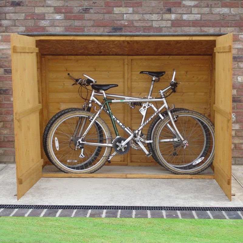 Shire Wentworth 6′ x 2′ Pent Bike Store – Premium Dip Treated Shiplap