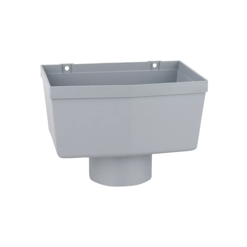 110mm OsmaSoil Hopper Head – Wavin (Grey) – 4S326G