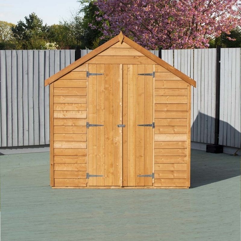 Shire Cromer 6′ 5 x 8′ 1 Apex Shed – Premium Pressure Treated Overlap