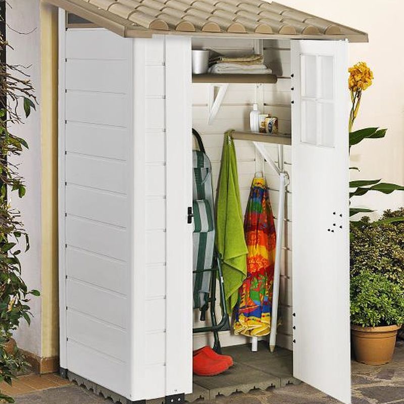 Shire Tuscany 4′ x 2′ 8 Pent Garden Store – Classic