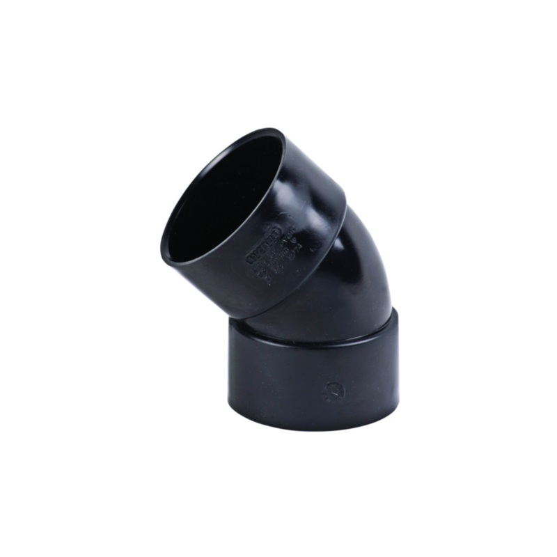 32mm Osma Waste Bend 45 Degree – Wavin (Black) – 4M163B