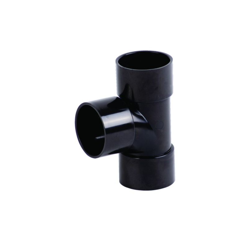 32mm Osma Waste Tee 87.5 Degree – Wavin (Black) – 4M190B