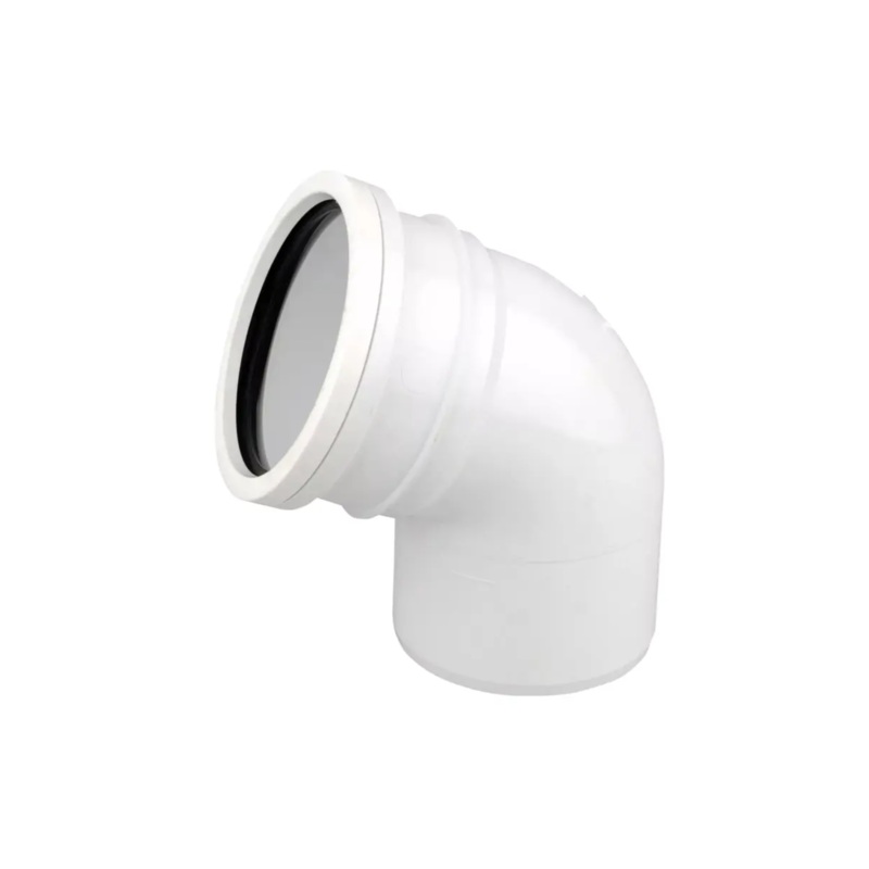 110mm OsmaSoil RingSeal Offset Bend – Wavin  (White)  4S444W