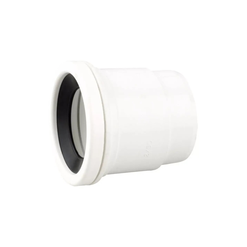 110mm x 50mm OsmaSoil RingSeal Boss Adaptor – Wavin (White)  2S402W