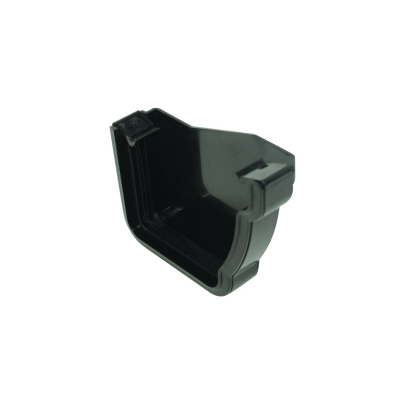 111mm Osma Stormline Stopend External Right-Hand – Wavin (Black) – 8T851B