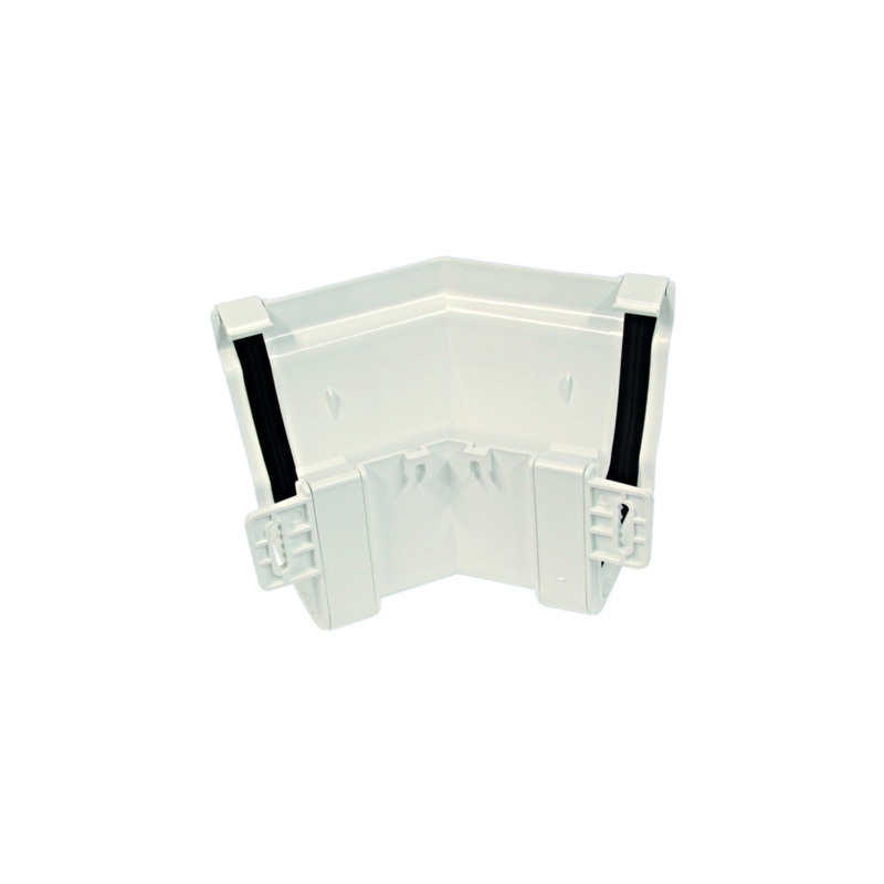 111mm x 45 Osma Stormline Gutter Angle External – Wavin (White) – 8T854W