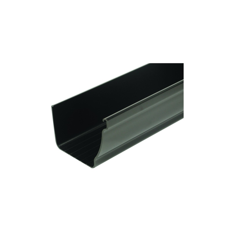 111mm x 4m Osma Stormline Gutter – Wavin (Black) – 8T874B