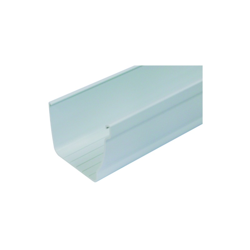 111mm x 4m Osma Stormline Gutter – Wavin (White) – 8T874W