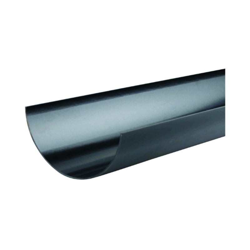 112mm x 4m Osma RoofLine Half-Round Gutter – Wavin (Black)  6T674B