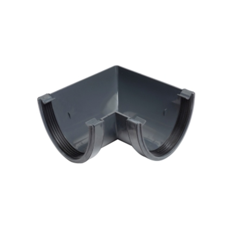 113mm x 90 Osma Deepline Gutter Angle – Wavin (Grey) – 9T903AG