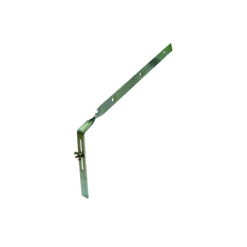 300mm Osma Roundline Adjustable Side Rafter Bracket – Wavin (Grey) – 0T148G