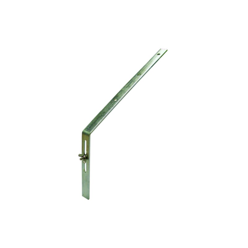 300mm Osma Roundline Adjustable Top Rafter Bracket – Wavin (Grey) – 0T147G