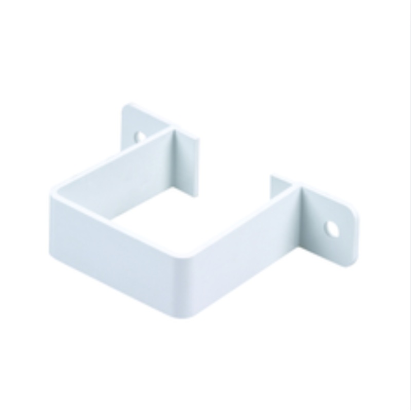 61mm Osma SquareLine Pipe Bracket – Wavin (White)  4T834W