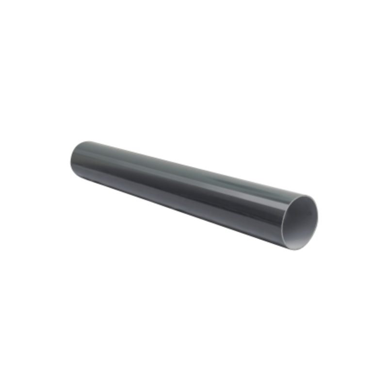 68mm x 4m Osma Roundline Pipe – Wavin (Grey) – 0T084AG