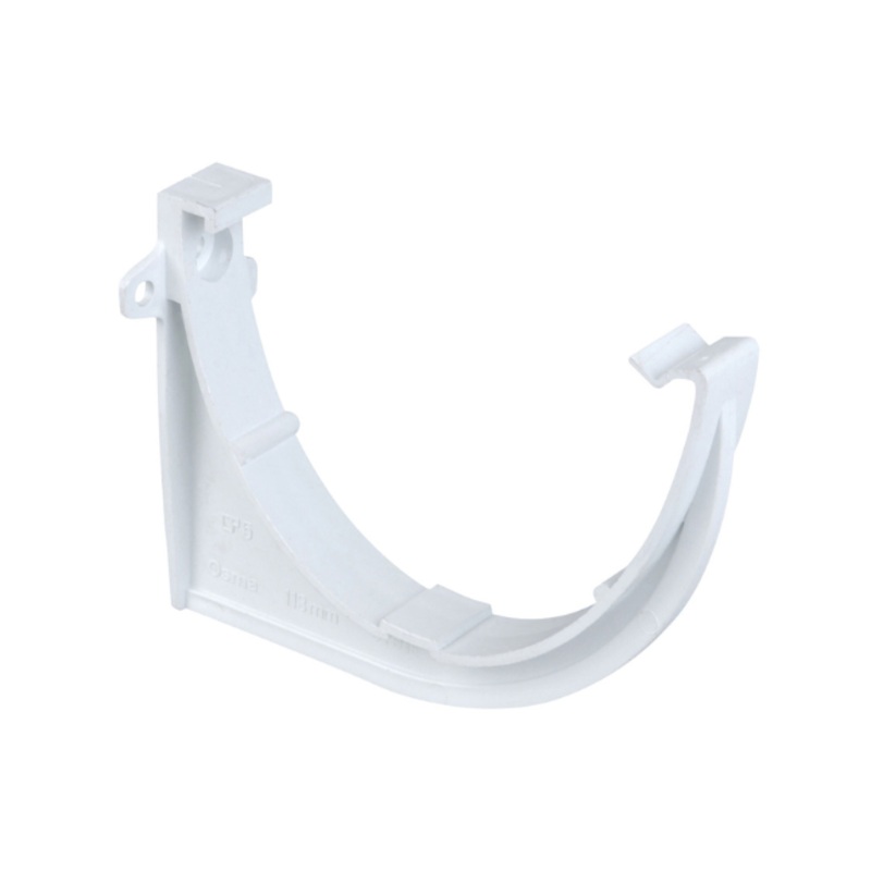 113mm Osma Deepline Gutter Support Bracket – Wavin (White)  9T919W