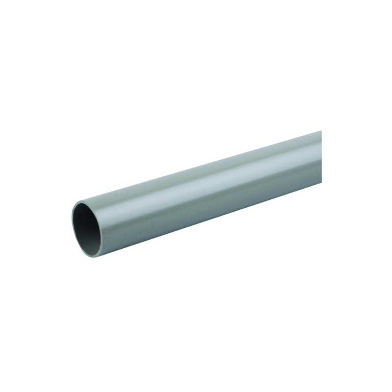 32mm 3m Osma PushFit PlainEnded Pipe – Wavin (Grey) – 4W073G
