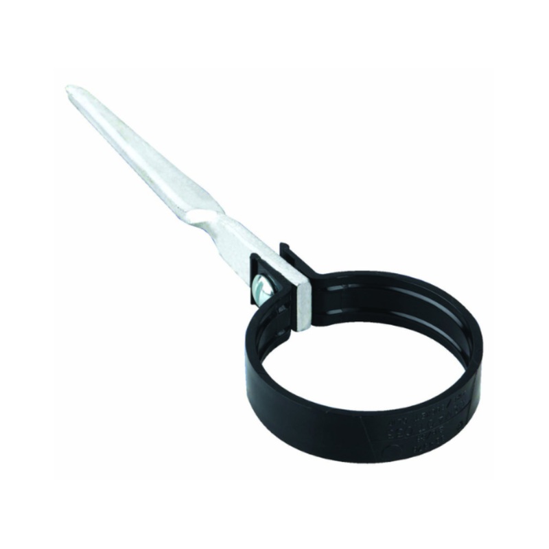 68mm Osma RoundLine Drive-In Pipe Bracket – Wavin (Black)  0T143B