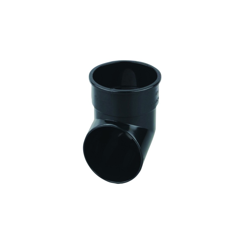 68mm Osma Roundline Pipe Shoe – Wavin (Black) – 0T037B