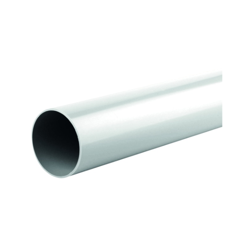 68mm x 2.75M Osma RoundLine Plain Ended Pipe – Wavin (White)  0T086W