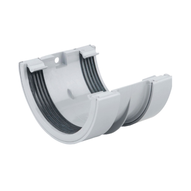 112mm Osma RoundLine Gutter Union Bracket – Wavin (Grey)  0T005G