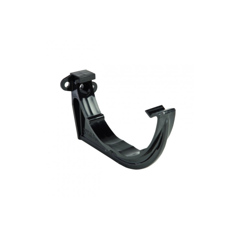 112mm Osma Roundline Half-Round Gutter Support Bracket – Wavin (Black) – 0T019B