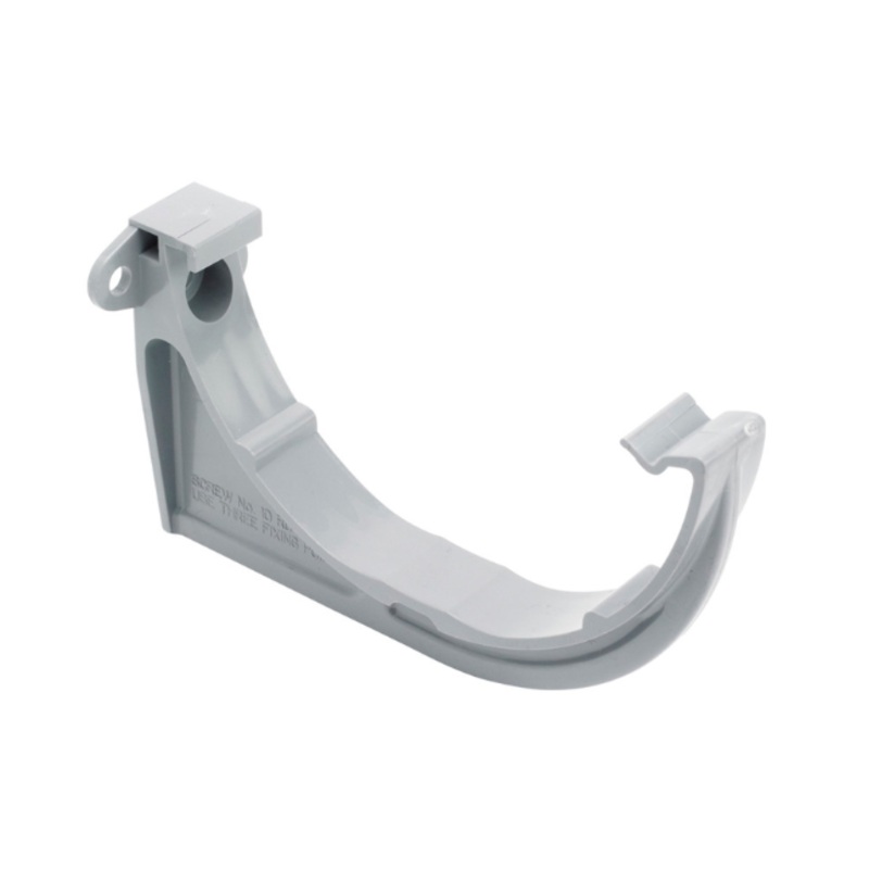 112mm Osma RoundLine Half-Round Gutter Support Bracket – Wavin (Grey)  0T019G