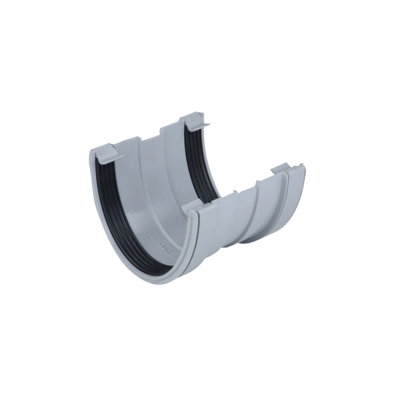 113mm Osma Deepline Gutter Union – Wavin (Grey) – 9T909G