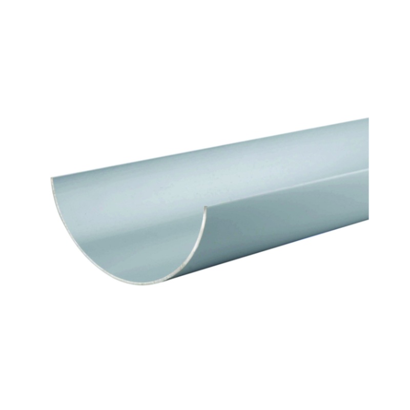 150mm x 4M Osma RoofLine Half-Round Gutter – Wavin (Grey)  6T674G
