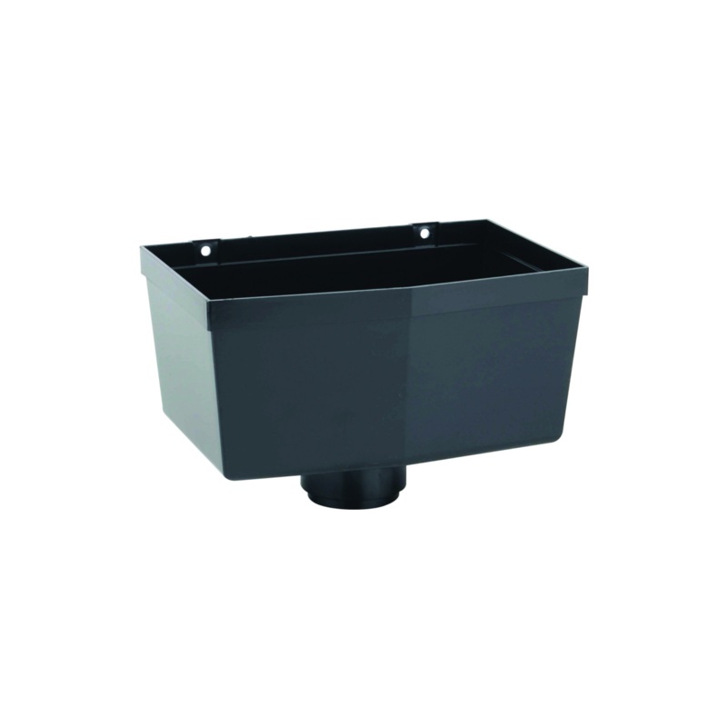 68mm Osma Roundline Hopper Head – Wavin (Black) – 0T332B