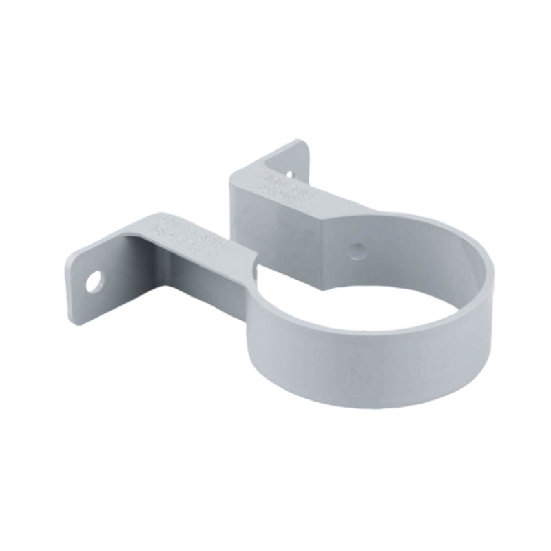 68mm Osma RoundLine Pipe Bracket – Wavin  (Grey)  0T034G