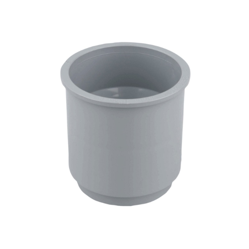 68mm Osma RoundLine Pipe Connector – Wavin (Grey)  0T024G