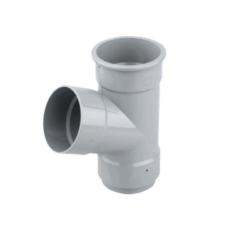 68mm x 67.5 Osma RoundLine Pipe Branch – Wavin (Grey)  0T035G
