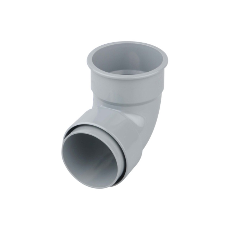 68mm x 87.5 Osma RoundLine Pipe Bend – Wavin (Grey)  0T161G