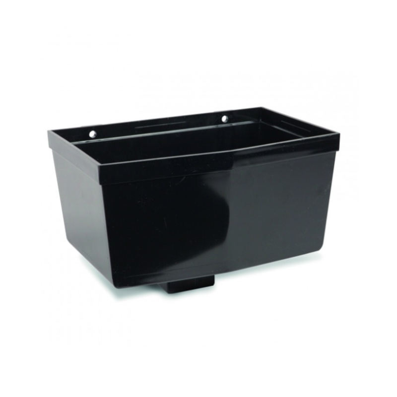 100mm Osma SquareLine Hopper Head – Wavin (Black)  4T830B