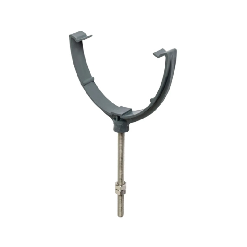 113mm Osma DeepLine Rise & Fall Bow and Pin Bracket – Wavin (Anthracite Grey)  9T994AG